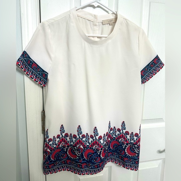 Loft Dress shirt with printed hem - Picture 1 of 4